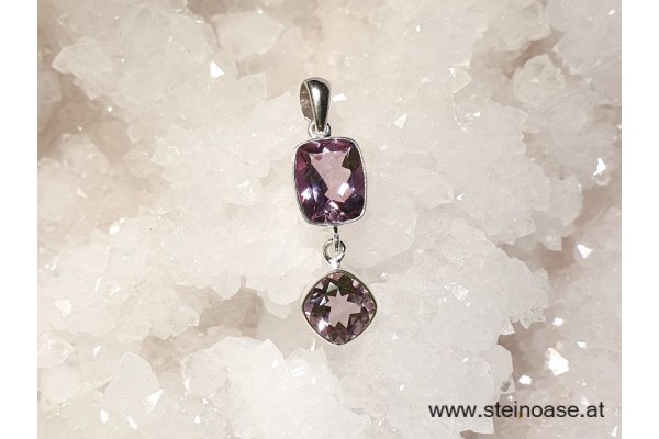 Anhänger Amethyst facettiert